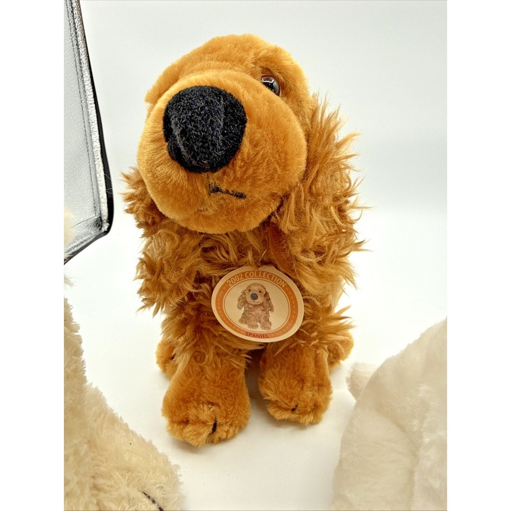 set of 4-Golden Bear Co. Fox & Bull Terrier, Spaniel, Schnauzer 2002 collection - Picture 3 of 16